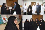 برگزاری مراسم جشن بازنشستگی فرمانده بسیج خواهران بیمارستان فارابی